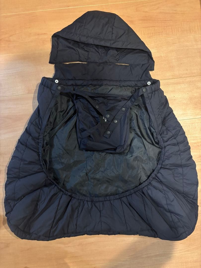 THE NORTH FACE ベビーシェルブランケット ブラック フリー