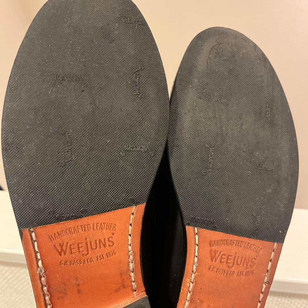 ジーエイチバス　タッセル　ローファー　ブラック