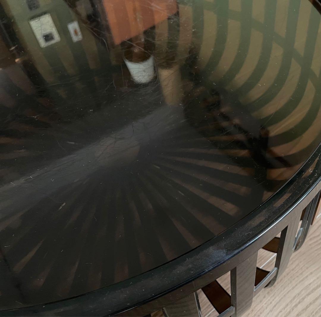 ★Kartell カルテル　パニエ　ミッドセンチュリー　アクリル　ブラウン