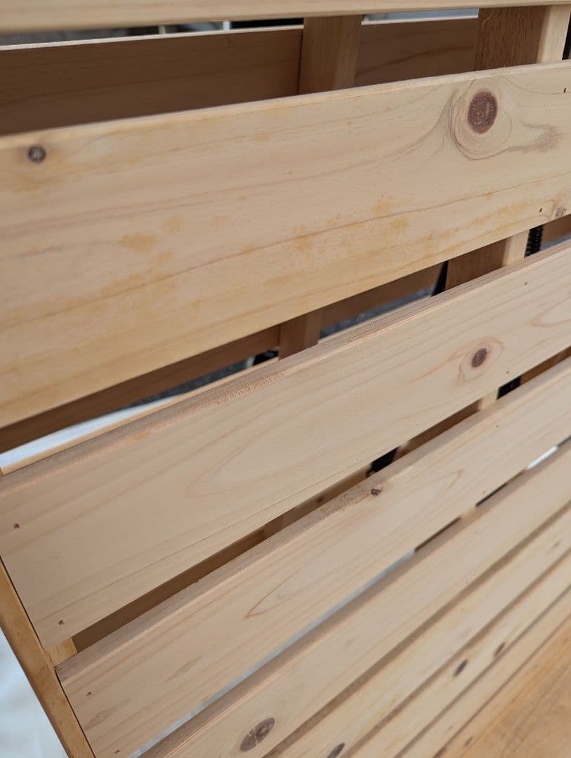 折りたたみすのこベッド　シングル