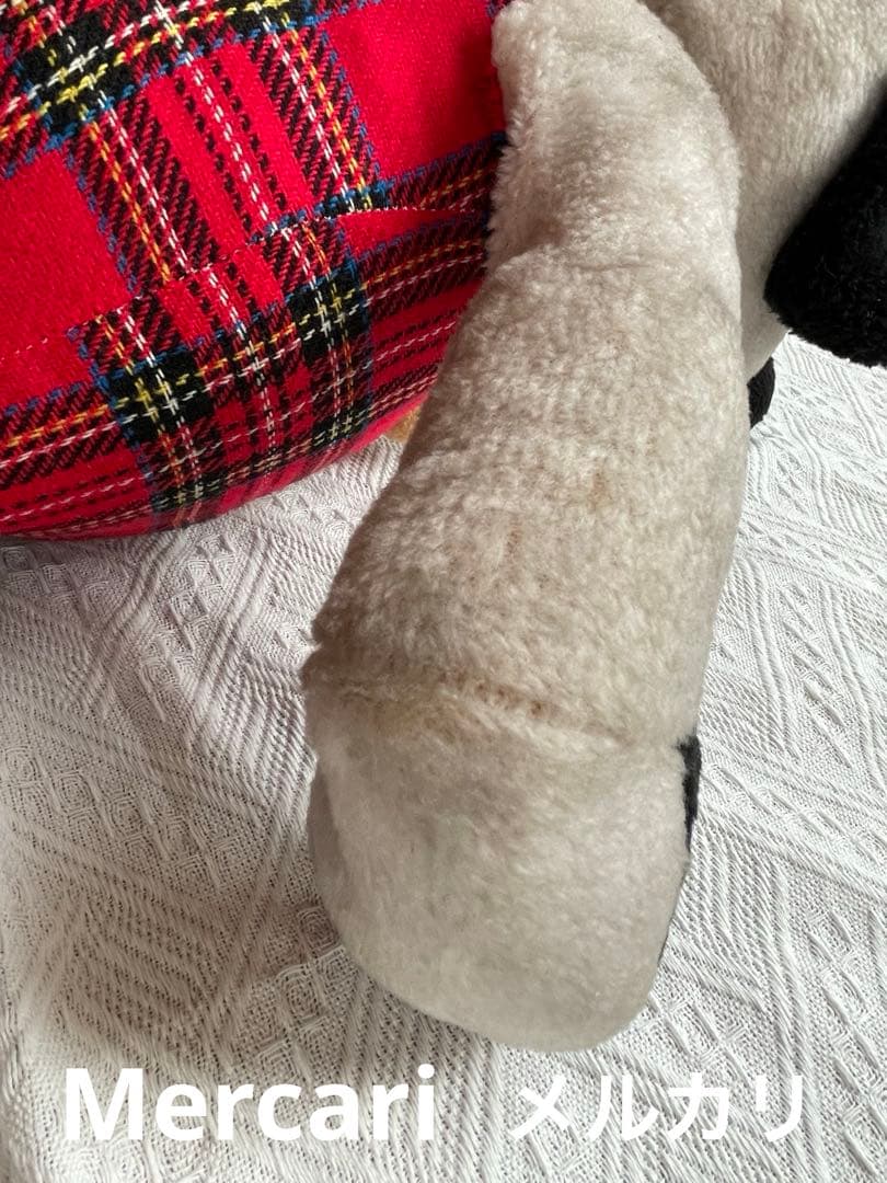 【特大約80cm】昭和レトロ　犬　ぬいぐるみ　ビィンテージ　当時物　メーカー不明