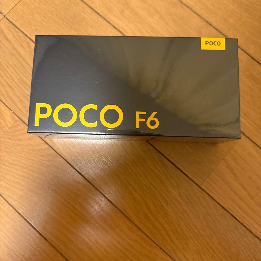 スマートフォン本体 POCO F6 Titanium Color 8GB RAM 256GB ROM
