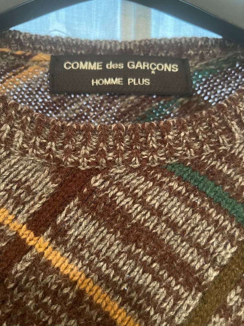 COMME des GARÇONS HOMME PLUS バイアスニット