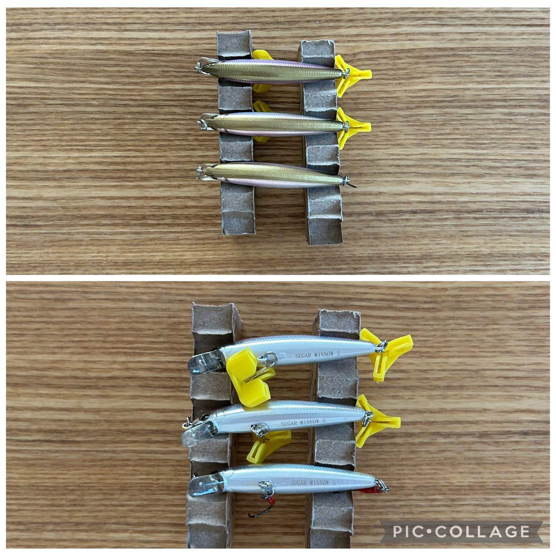 シュガーミノー　22個セット　シンキング　サスペンド　フローティング　渓流