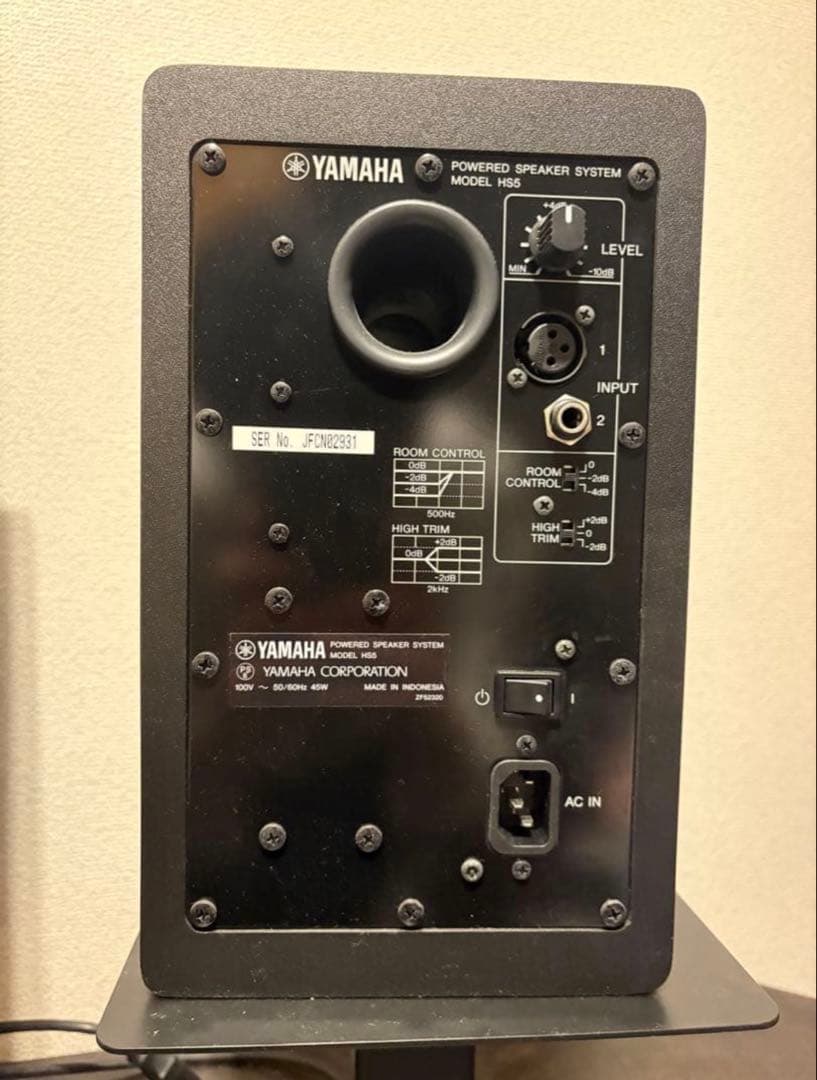YAMAHA HS5 モニタースピーカー ペア