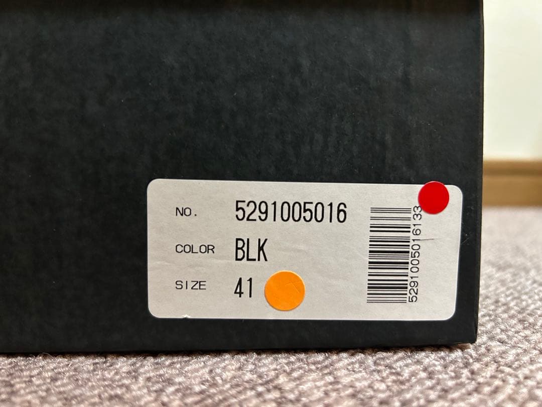 アルフレッドバニスター レザー ブーツ ダブルジッパー ブラック 41