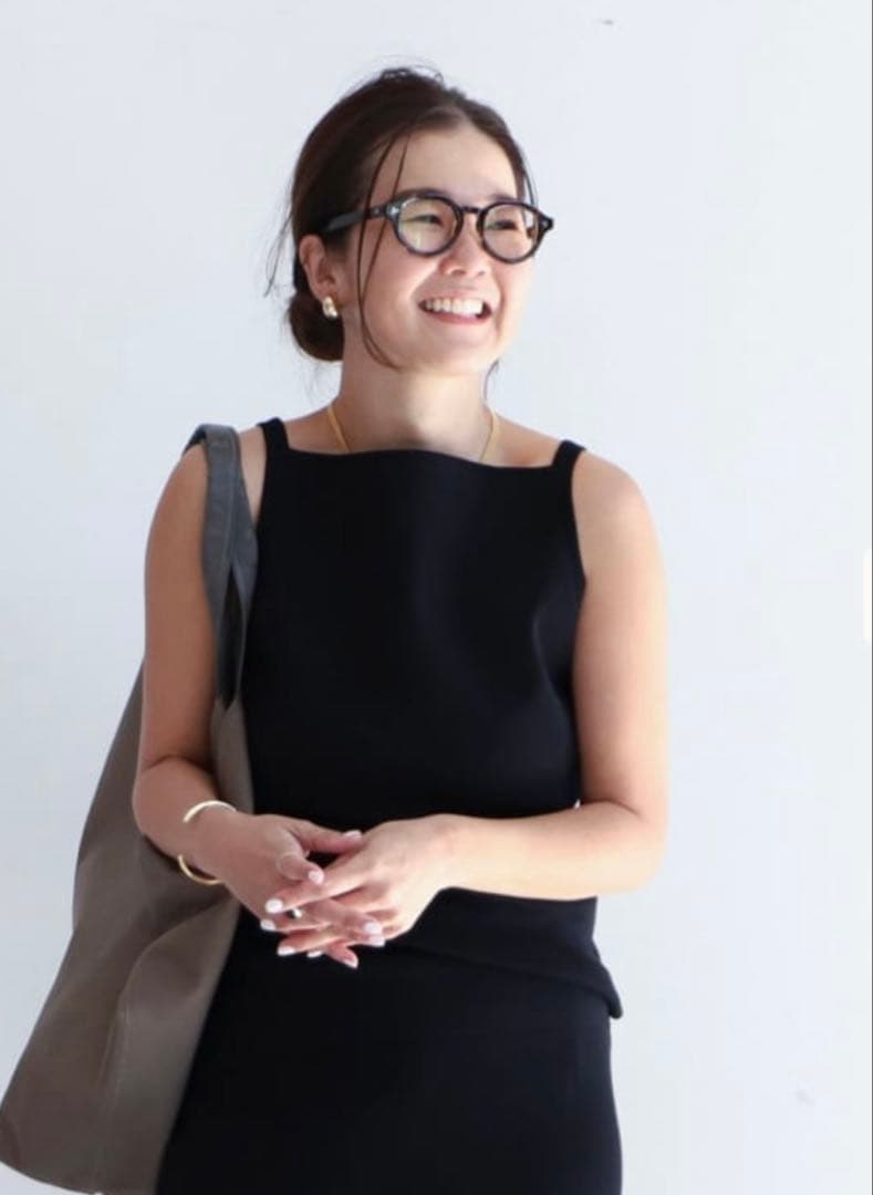 【未使用・タグ付】Demi-Luxe BEAMSヘルシーニットキャミソール