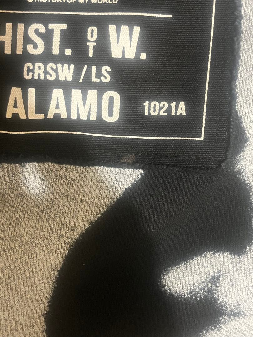 ラフシモンズ　05aw ポルターガイスト　パッチワークスウェット