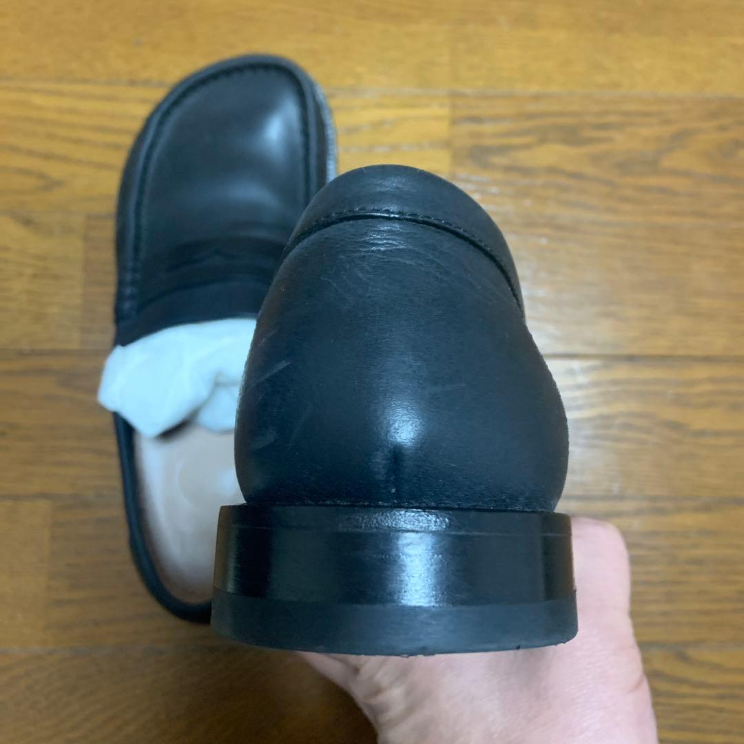 LOEWE ブラック ローファー