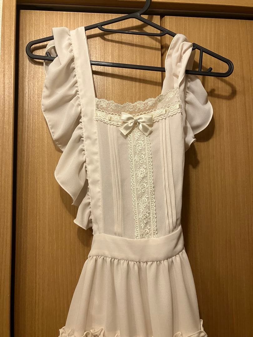 ATELIER PIERROT ピナスイートコレクションアイボリー　エプロン