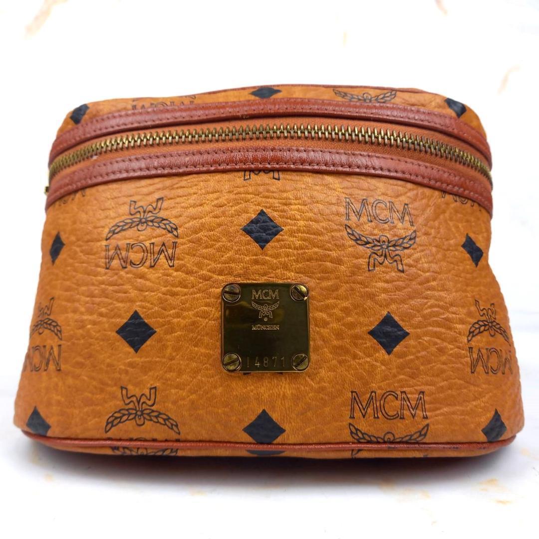 ✨希少✨ MCM ヴィセトス ボディバッグ ウエストポーチ オールレザー