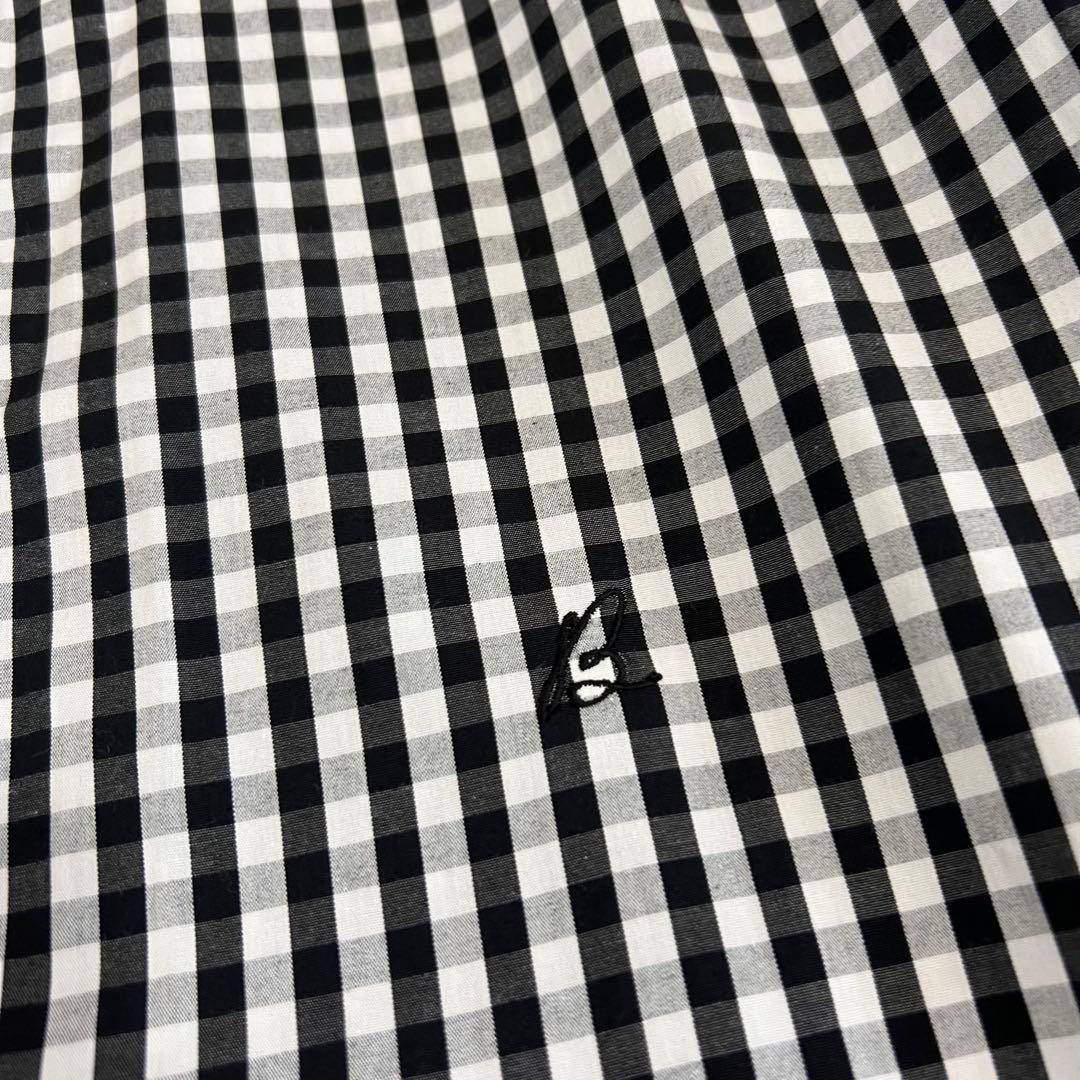 MADISONBLUE マディソンブルー ラウンド カラー フリル シャツ