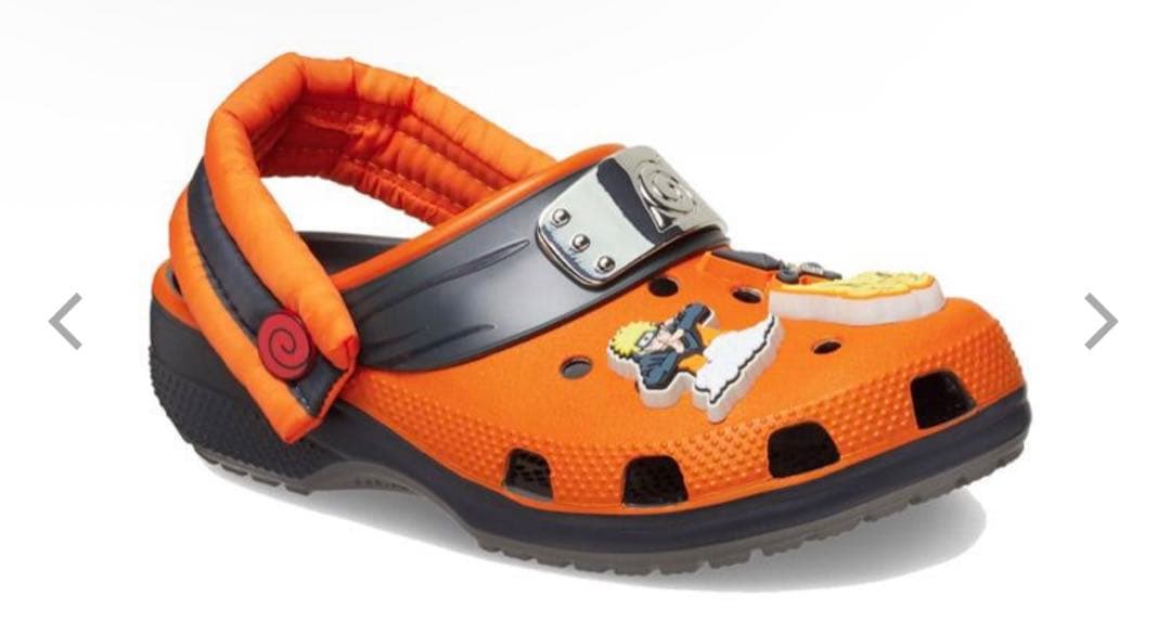 【匿名発送】クロックス ナルト コラボ キッズ 18cm