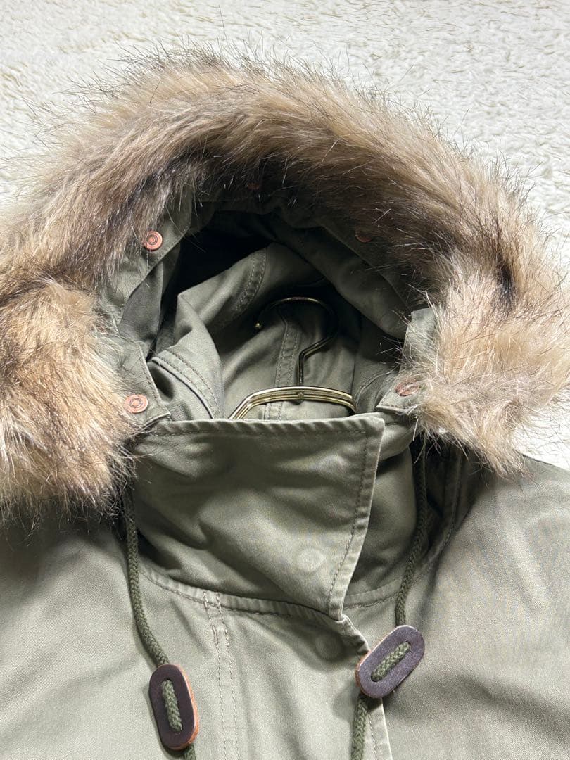 FRED PERRY モッズコート ユニオンジャック ライナー 2way カーキ