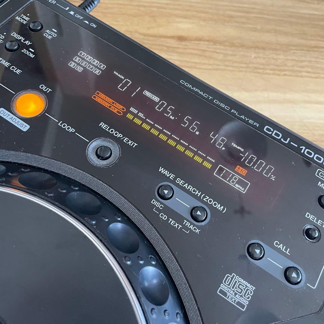 Pioneer CDJ-1000MK2 ブラック
