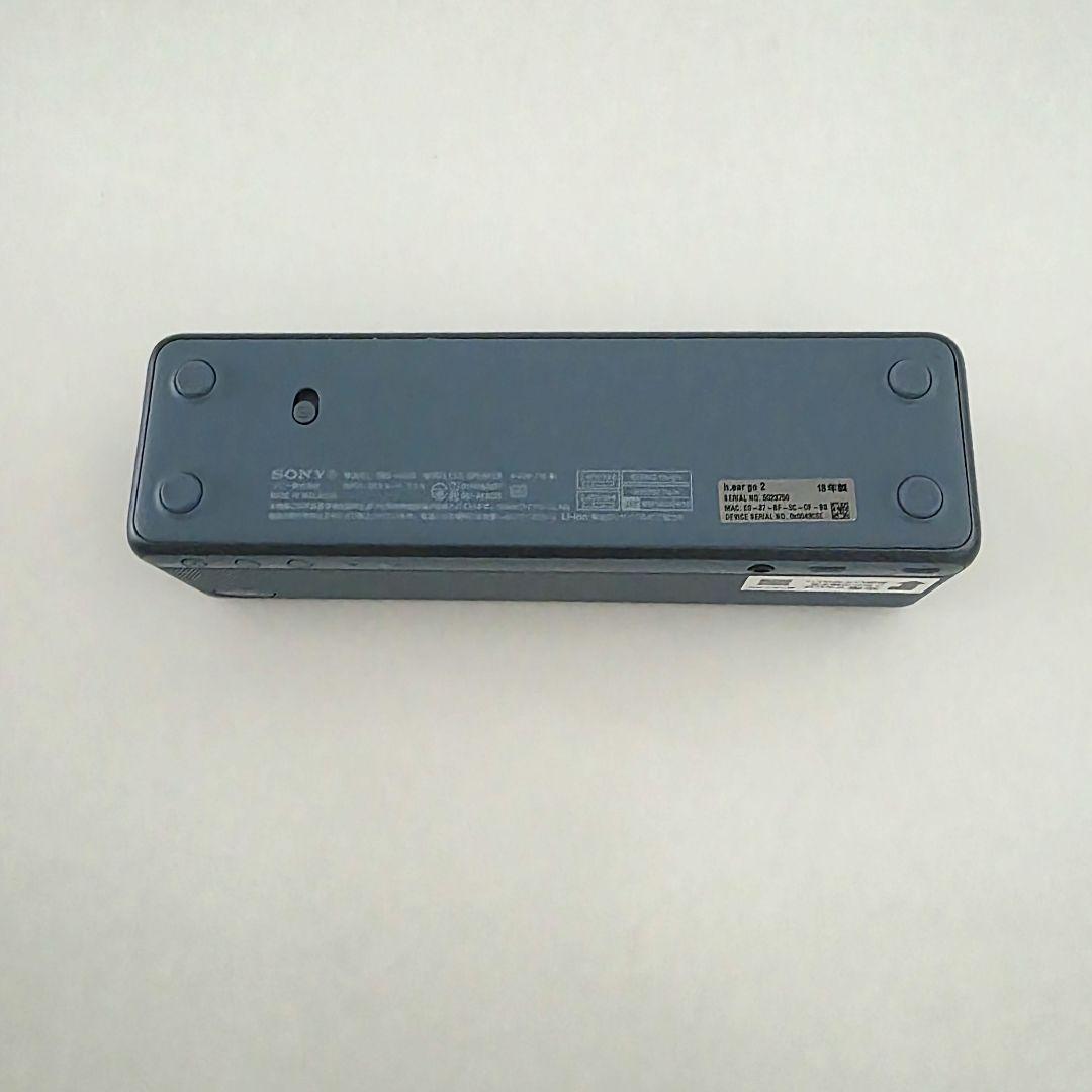 SONY hear go 2 ワイヤレススピーカー ブルー