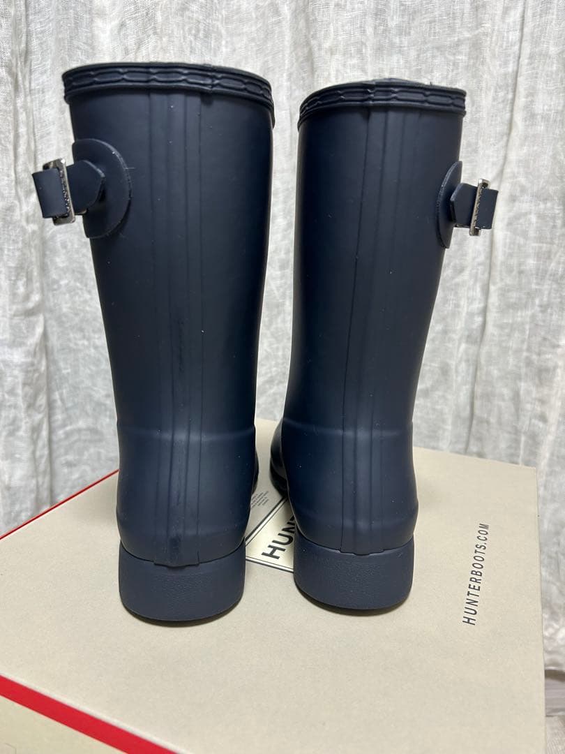 Hunter ハンター レディース ショートレインブーツ 22cm UK3