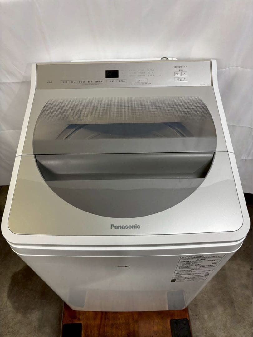 Panasonic 洗濯機 NA-FA100H7 2019年製 洗濯10kg