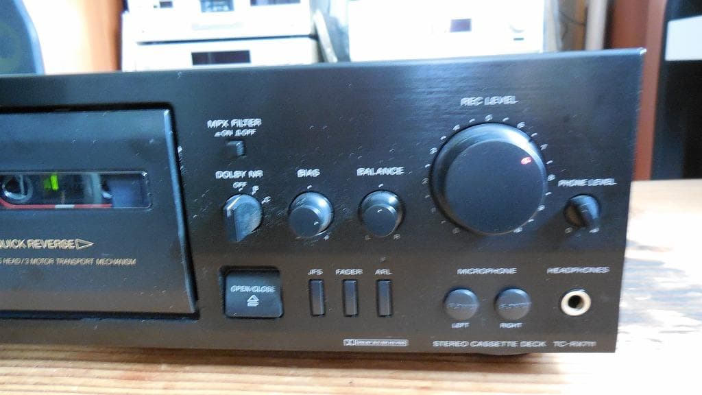 SONY カセットデッキ　TC-RX711 動作品　中古