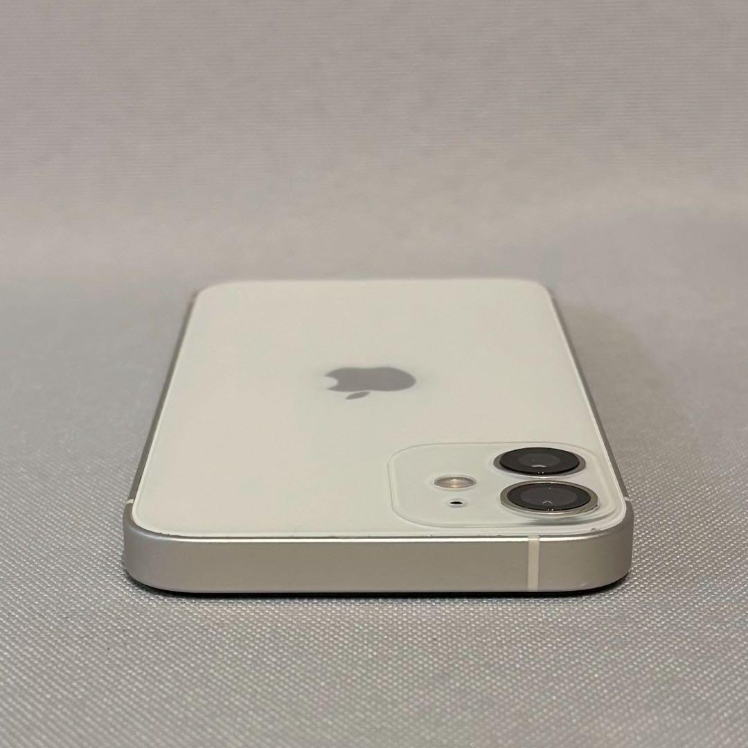 『美品』iPhone 12 mini 64GB ホワイト　SIMフリー　本体