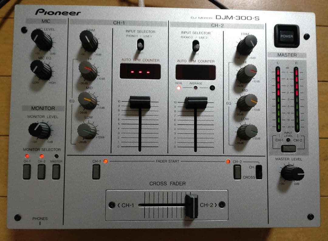 Pioneer DJM-300　CHクロスフェーダー　新品交換　　動作確認済み