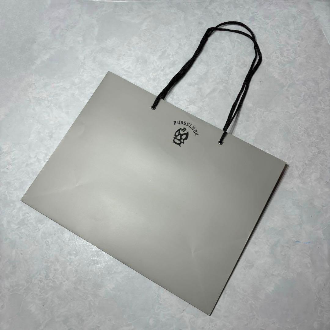 ラッセルノ ゴルフ クルーネック P.O スプレー ペイズリー ホワイト 2XL