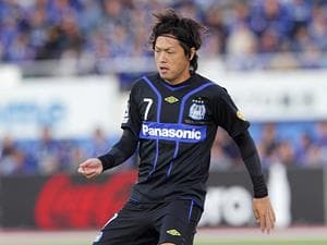 ２０周年記念ユニ　ガンバ大阪　２０１１年　遠藤　明神サイン入り