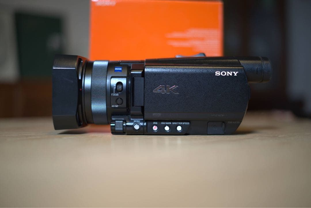 【絶版名機】SONY FDR-AX700 4K ZEISS +充電器セット