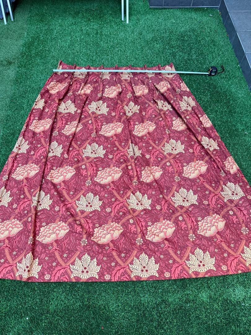 Morris & Co. 花柄ドレープカーテン