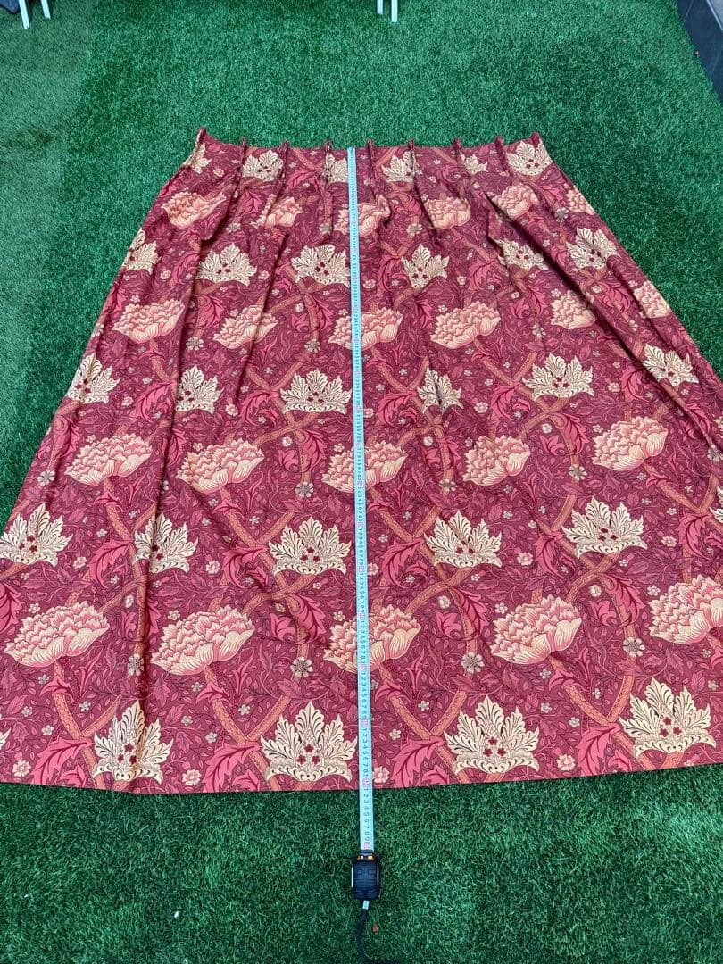 Morris & Co. 花柄ドレープカーテン