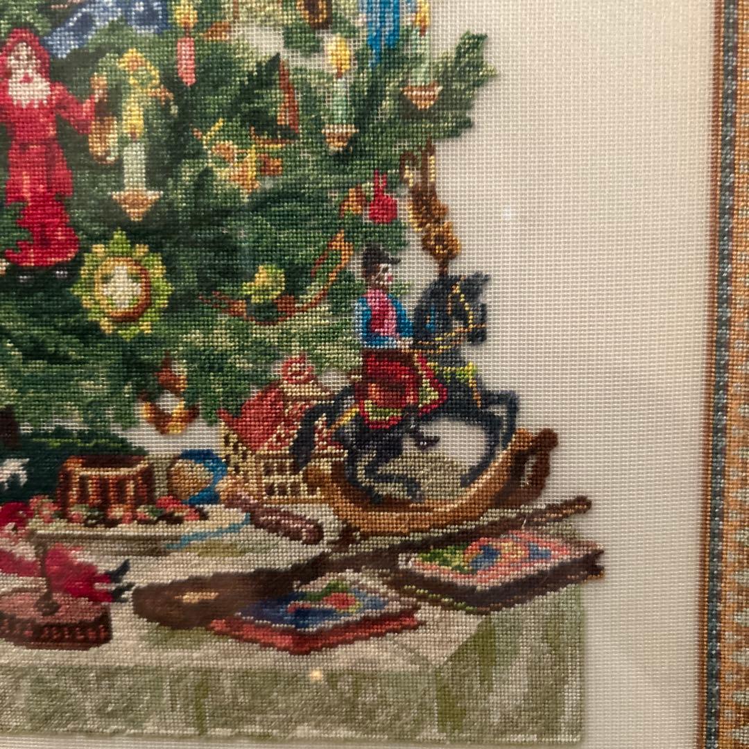 Gobelin クリスマスツリー 刺繍