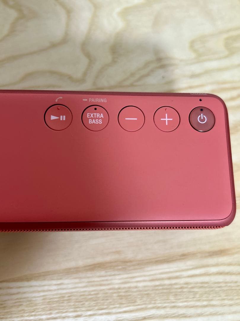 ソニー　ワイヤレススピーカー　srs-hg10 レッド