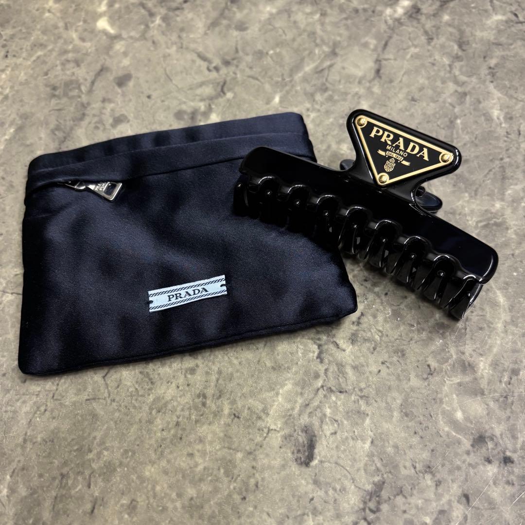 【新品未使用】PRADA メタル クロウクリップ