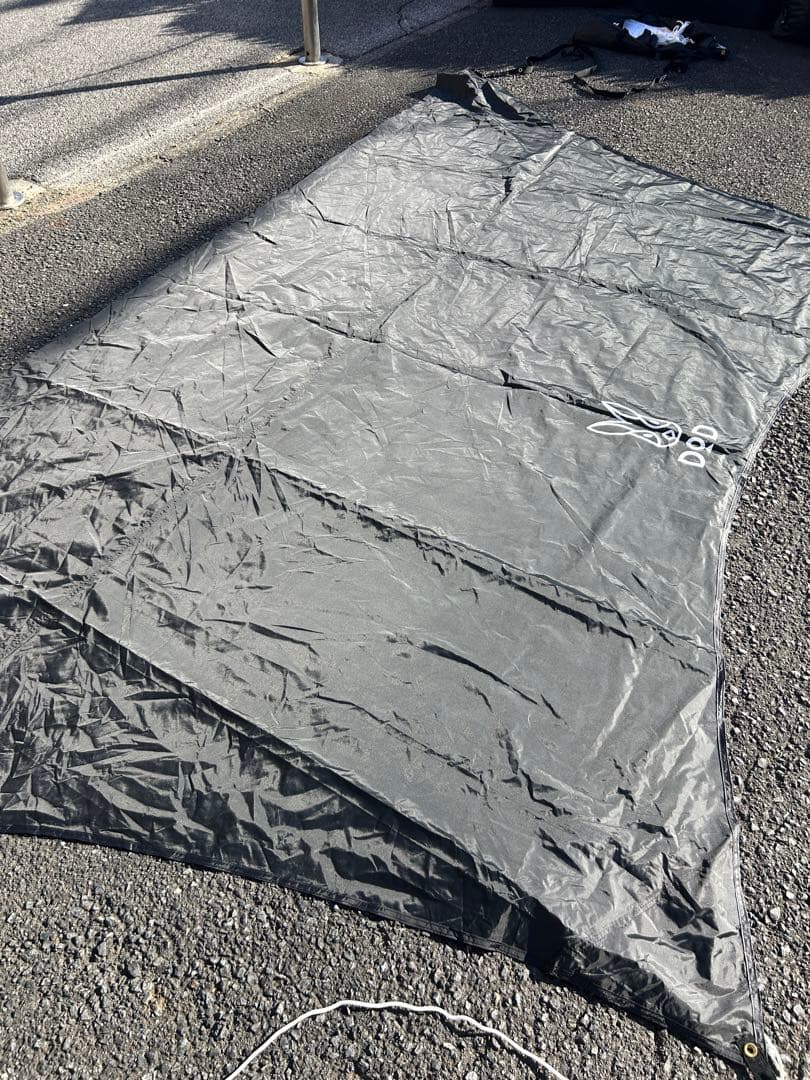 DOD いつかのタープ+とんがりハット　ブラック