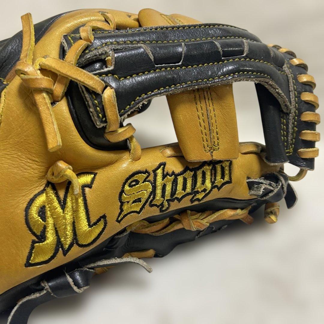 希少　久保田スラッガー　中村奨吾選手　実使用　支給品　硬式　グローブ　1040