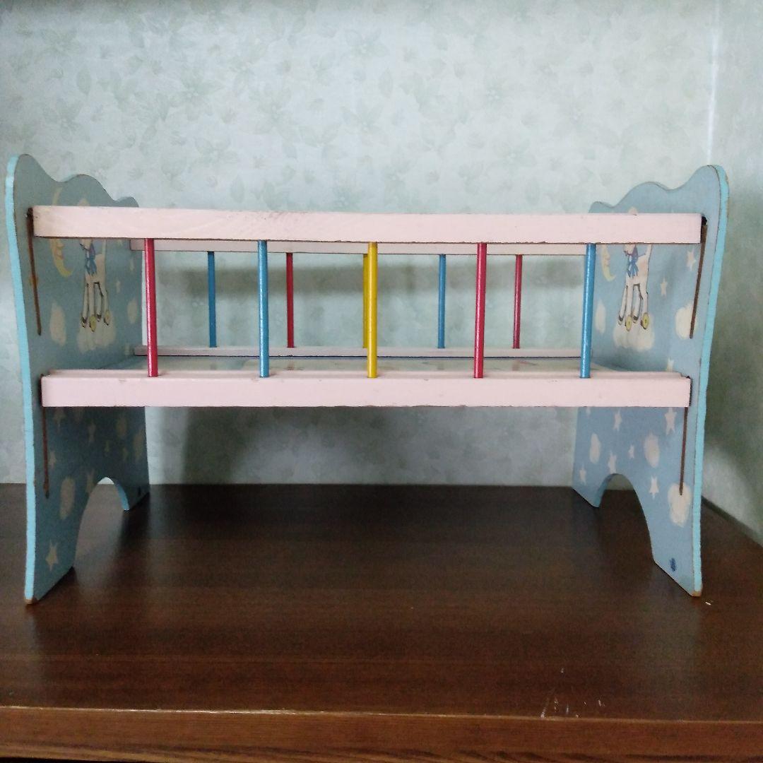 飾り棚❤ドールベッド　ラック　ヴィンテージ　アンティーク　アメリカ　海外　可愛い