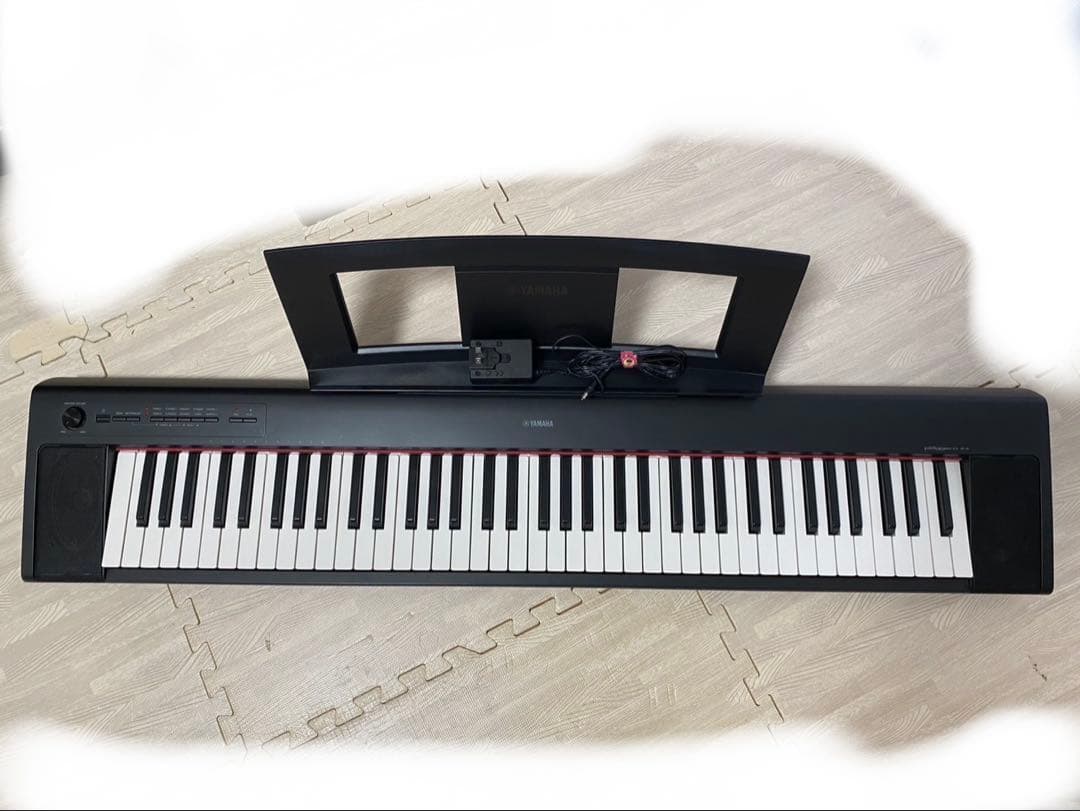 YAMAHA 電子キーボード piaggero ブラックNP-32B【中古美品】