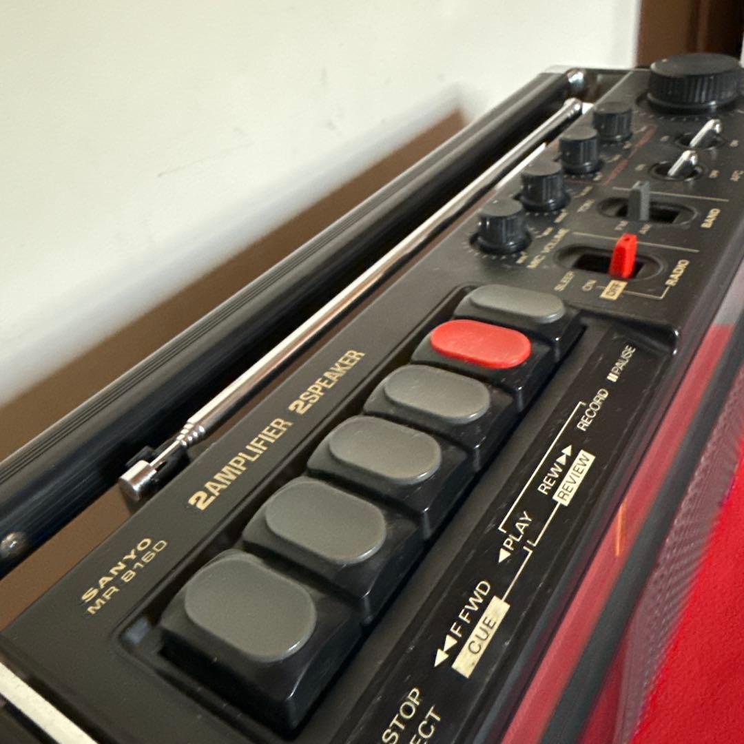 SANYO MR8160 カセットレコーダーラジカセ　サンヨー　MR 8160