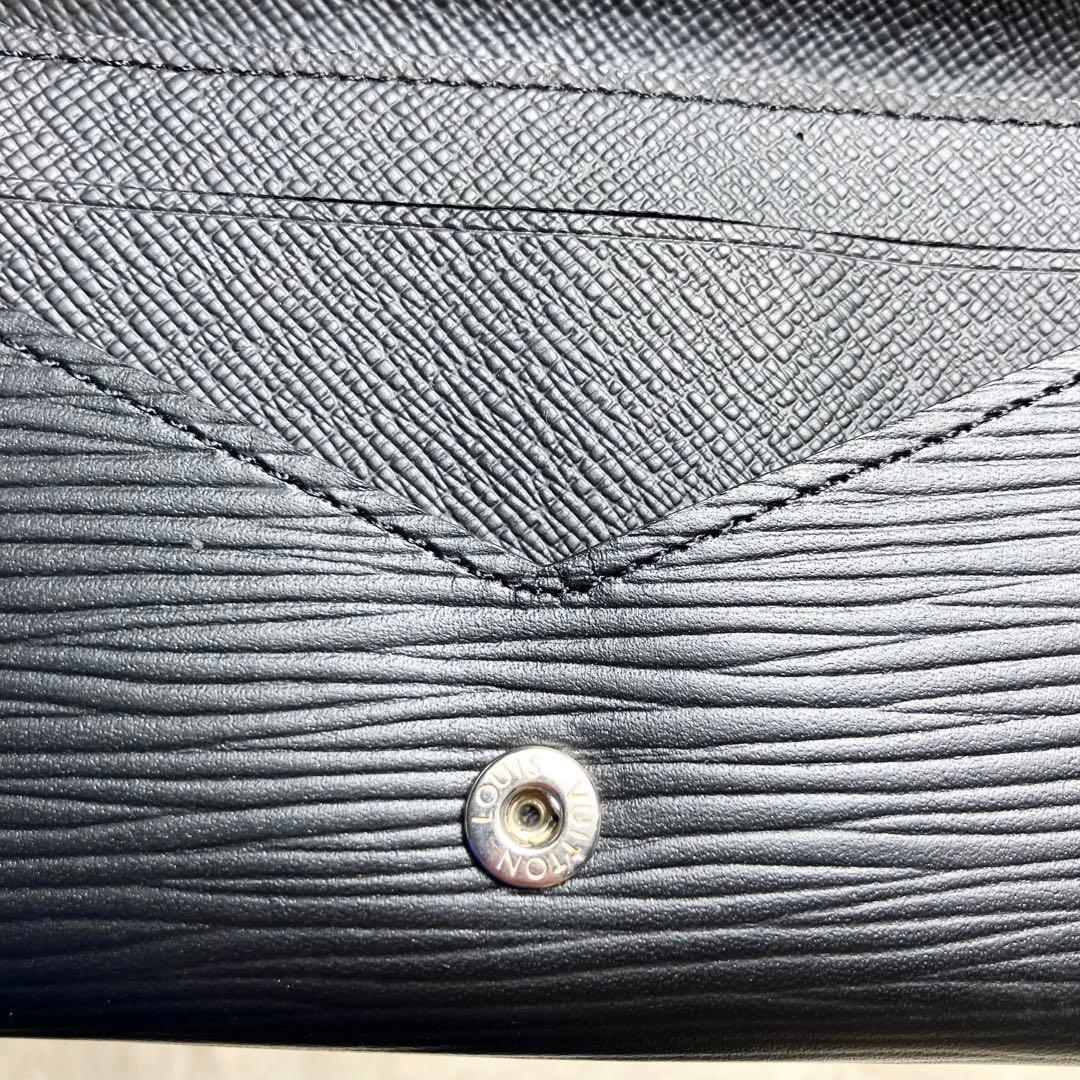 【外観美品】ルイヴィトンエピ 名刺入れ カードケース ブラック