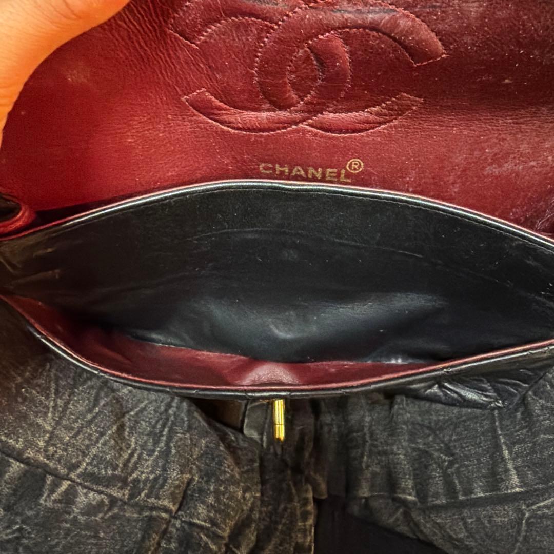 シャネルヴィンテージ マトラッセ23ラムスキン レディースショルダーバッグバッグ