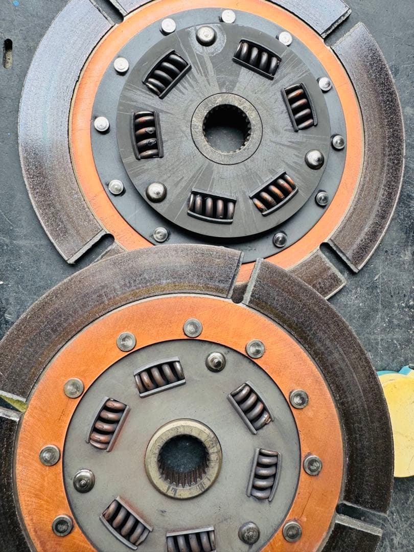 OS技研ツインプレート RB25 RB26 L型 VQ35パーツ 215mm