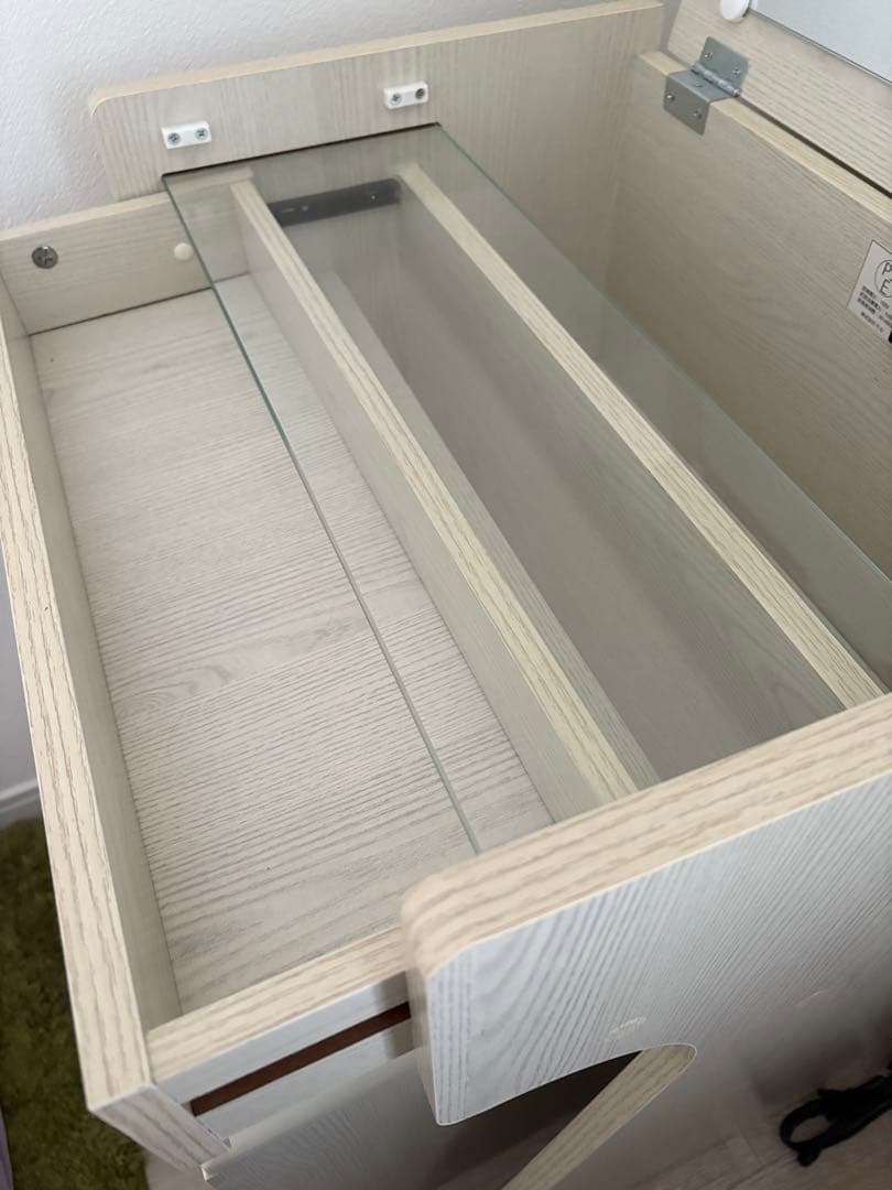 美品！　ドレッサー&ミニデスク　　収納スツール付