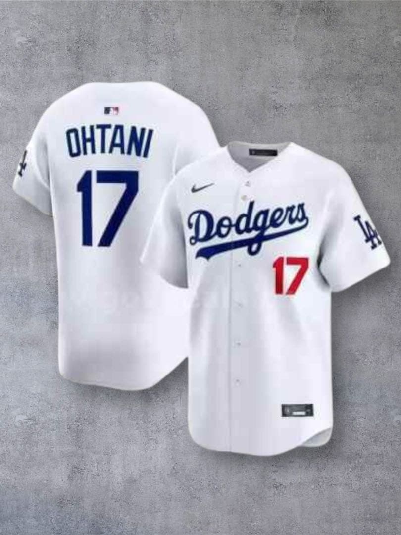 【新品2】米国版 NIKE 大谷翔平 ドジャース ユニフォーム 背番号17 S