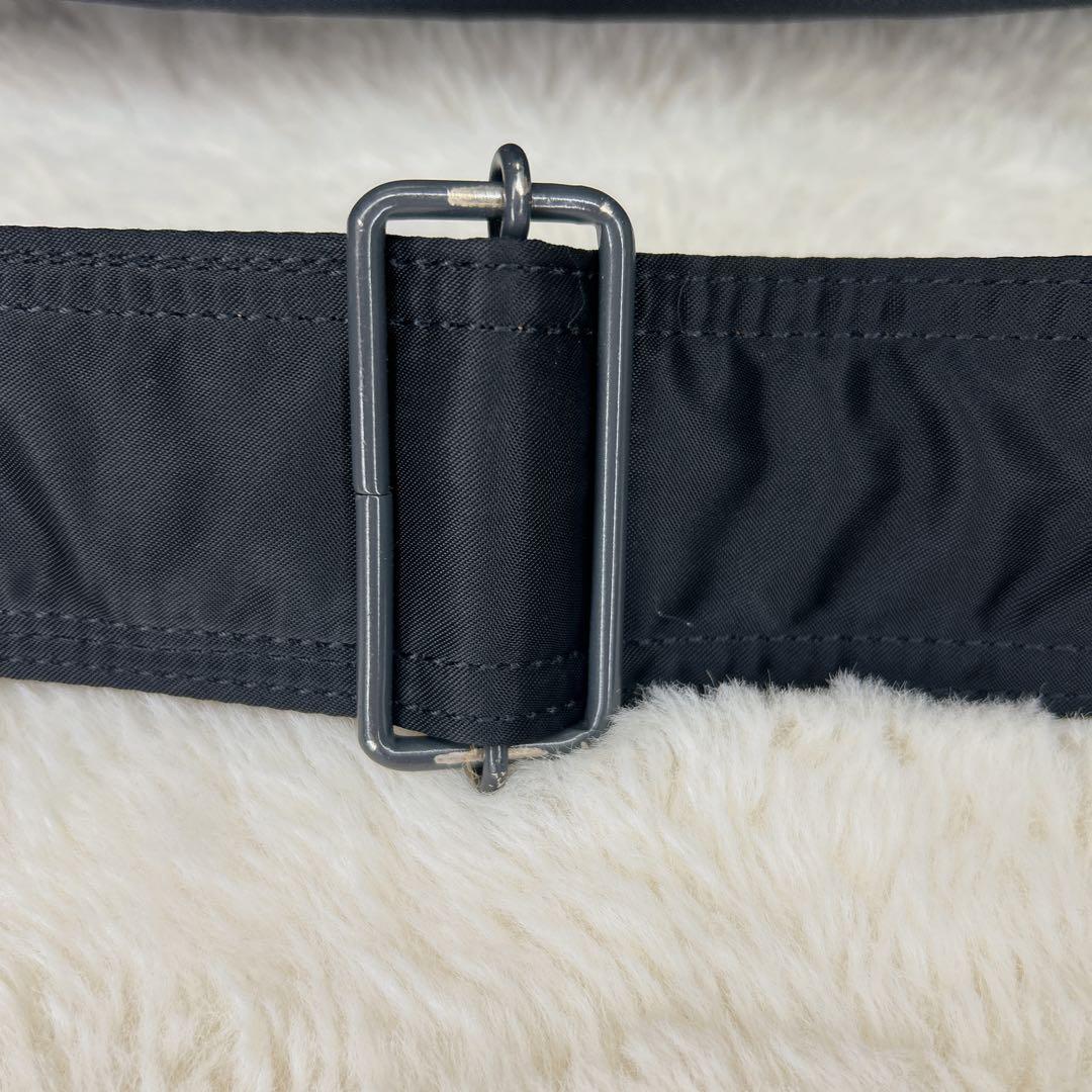 美品✨PORTER タンカー ショルダーバッグ (XL) ブラック ２層式 拡張