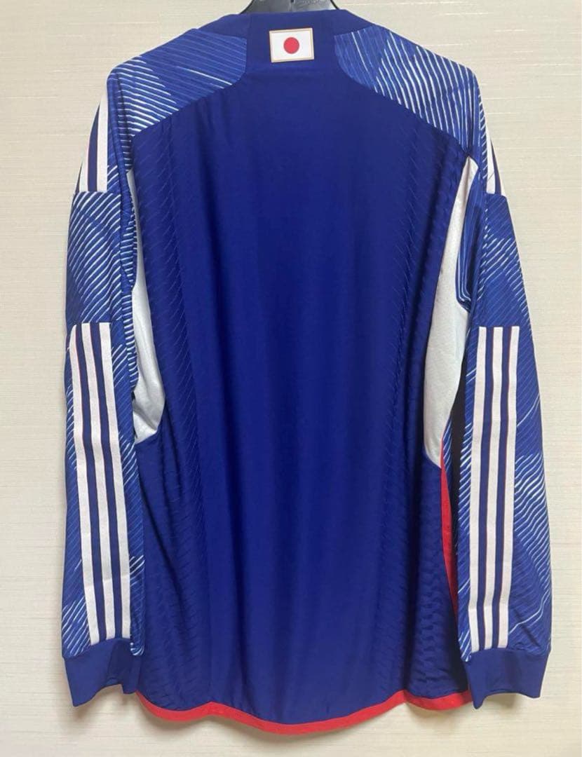 XLサイズ　日本代表 2022 長袖 オーセンティックユニフォーム ホーム　22