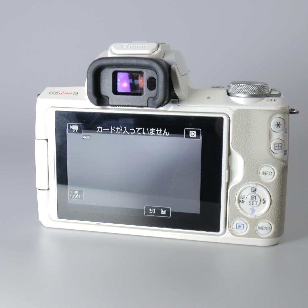 ☆良品☆☆完全動作　キヤノン EOS kiss M ホワイト　＃230