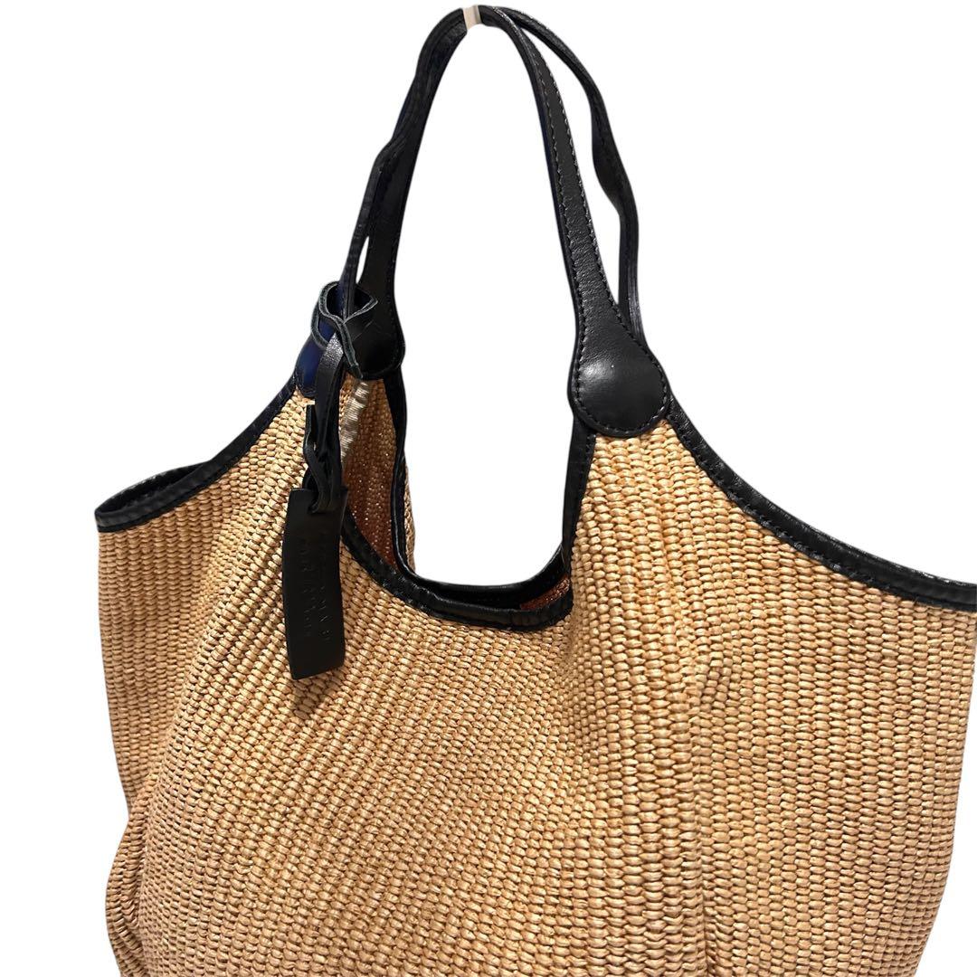 【美品】MARCO MASI マルコマージ カゴバッグ トートバッグ