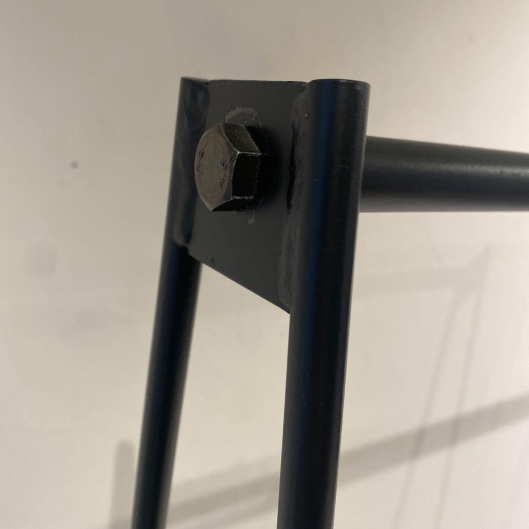 ブルックリンスタイル　スチール　ハンガーラック　黒鉄　店舗什器