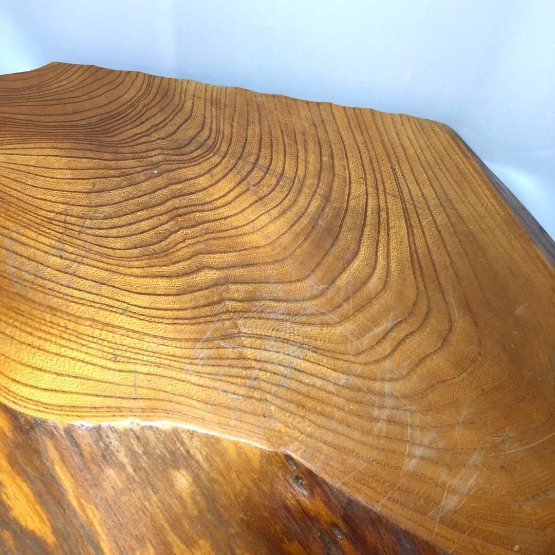 盆栽台、華台　花台　盆栽卓　飾り台　天然木 　80㎝、5.0kg