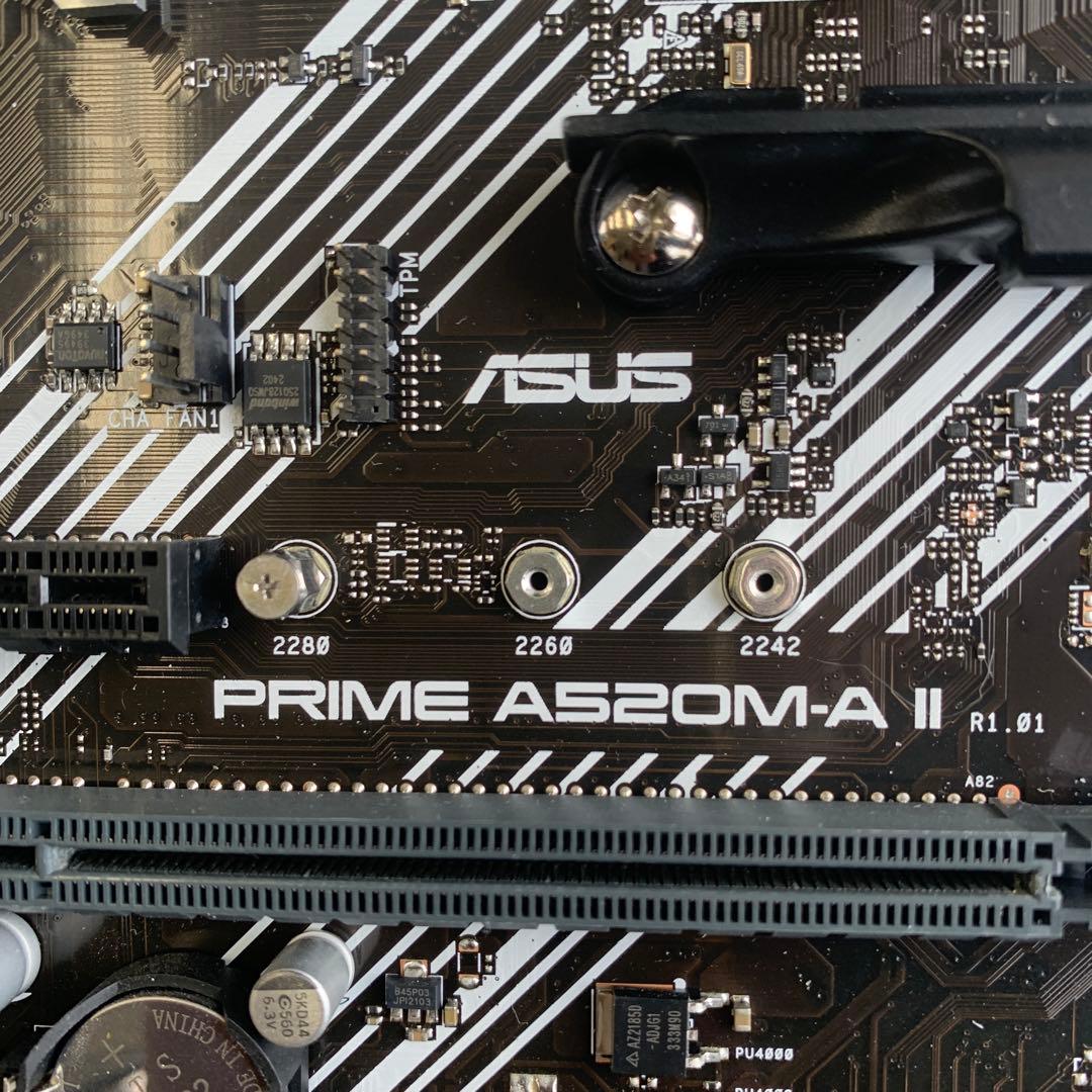 ASUS PRIME A520M-A II マザーボード